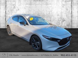 <em><strong>AMAZING VALUE! 2022 MAZDA 3 SPORT GT ALL WHEEL DRIVE WITH SKY-ACTIVE TECHNOLOGY, 4 CYLINDER WITH TIRBO, AUTOMATIC, POWER WINDOWS, POWER LOCKS, TILT AND TELESCOPIC STEERING, HEATED FRONT SEATS, POWER DRIVERS SEAT, HEATED STEERING WHEEL, DRIVERS INFORMATION CENTER, STEERING WHEEL CONTROLS, AM/FM STEREO WITH MP3 PLAYER, SIRIOUS/XM RADIO STAELLITE RADIO, NAVIGATION, LANE CHANGE ALERT, ACTIVE CRUISE CONTROL, POWER SUNROOF, LEATHER SEATING, ALUMINUM WHEELS, REMOTE KEYLESS ENTRY, KEYLESS START AND SO MUCH MORE. </strong></em>

<em><strong>MAZDA CERTIFIED PRE OWNED WITH 160 POINT INSPECTION INCLUDING 7 YEAR OR 140,000KM POWERTRAIN MAZDA WARRANTY, 24 HOUR ROADSIDE ASSISTANCE, FULL CARFAX REPORT, 30 DAY OR 3000KM EXCHANGE PRIVILEGE AND INTEREST RATES AS LOW AS 4.90% CALL TODAY FOR YOUR TEST DRIVE</strong></em>

<em><strong>We at, City Mazda and, City Pre-Owned strive for excellence and customer satisfaction. We are a locally owned, independent dealership that has been proudly serving the Maritimes for 37 years and counting! Every retail checked vehicle goes through an extensive inspection process to insure the best quality and standard we can offer. Our financial team can offer many different options to fit any need! We look forward to earning your business and become your “One Stop Shop” for any and ALL of your automotive needs! Find us on Facebook to follow our events and news! Ask about our FAMOUS maintenance plans! Contact us today, we welcome you to the CITY MAZDA PRE OWNED family in advance;  you will not be disappointed!   </strong></em>