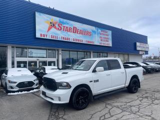 Used 2018 RAM 1500 Night 4x4 Crew -Ltd Avail- WE FINANCE ALL CREDIT for sale in London, ON