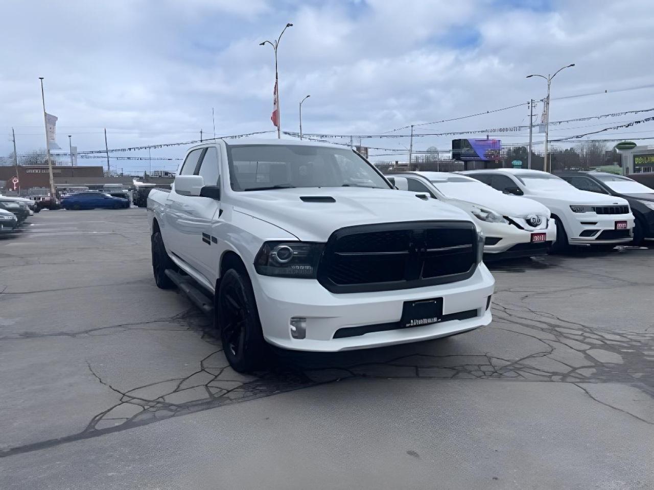 Used 2018 RAM 1500 Night 4x4 Crew -Ltd Avail  WE FINANCE ALL CREDIT for sale in London, ON