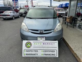 Used 2010 Toyota Sienna CE 8 PASSENGER! VERY NICE! INSPECTED W/BCAA MEMBERSHIP & WARRANTY! for sale in Langley, BC