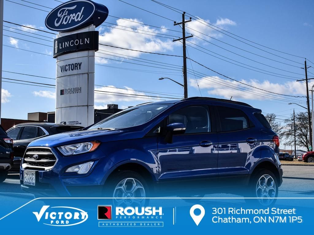 Used 2022 Ford EcoSport SE 4WD SUNROOF HEATED SEATS NAVIGATION for Sale in Chatham, Ontario