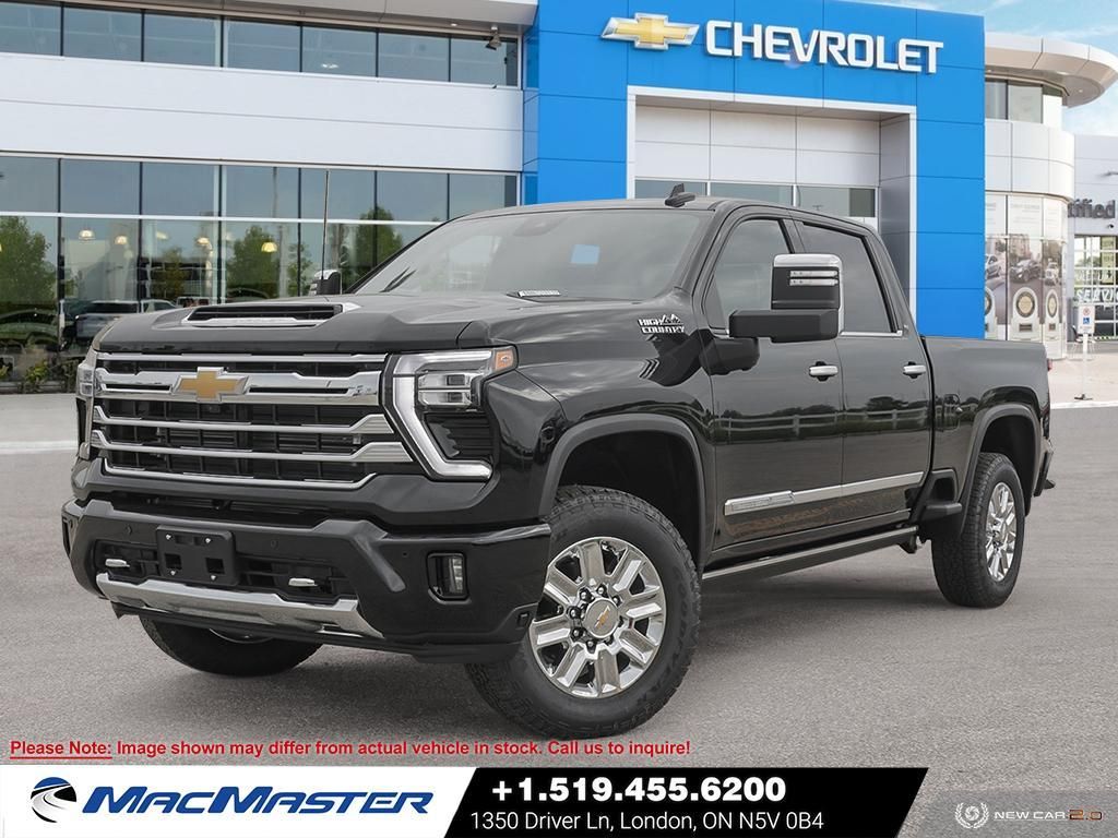 New 2024 Chevrolet Silverado 2500 HD High Country V8 4X4 HIGH COUNTRY MAX TRAILERING PKG OFF ROAD PKG POWER SUNROOF for Sale in London, Ontario