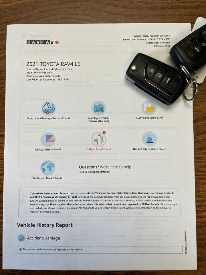 2021 Toyota RAV4 AWD NO ACCIDENT SAFETY CERTIFIED BLIND SPOT BTOOTH - Photo #17