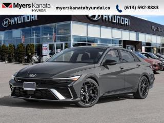 New 2024 Hyundai Elantra N Line Ultimate DCT  - Leather Seats - $121.35 /Wk for sale in Kanata, ON