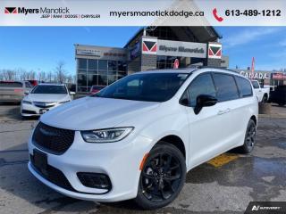 <b>Sunroof,  Navigation,  Leather Seats,  4G Wi-Fi,  Apple CarPlay!</b><br> <br> <br> <br>Call 613-489-1212 to speak to our friendly sales staff today, or come by the dealership!<br> <br>  This Chrysler Pacifica is a top-rated minivan thanks to excellent safety, flexibility, utility, and upscale features. <br> <br>Designed for the family on the go, this 2024 Chrysler Pacifica is loaded with clever and luxurious features that will make it feel like a second home on the road. Far more than your moms old minivan, this stunning Pacifica will feel modern, sleek, and cool enough to still impress your neighbors. If you need a minivan for your growing family, but still want something that feels like a luxury sedan, then this Pacifica is designed just for you.<br> <br> This bright white van  has an automatic transmission and is powered by a  287HP 3.6L V6 Cylinder Engine.<br> <br> Our Pacificas trim level is Limited AWD. For even more amazing features and AWD for all-season capability, check out this Pacifica Limited, which comes standard with an express open/close tri-panel sunroof, heated and power folding side mirrors, a sonorous 13-speaker Alpine audio system, heated 2nd row captains chairs, Nappa leather upholstery, smart device remote engine start, inbuilt navigation, and mobile hotspot internet access. Other standard features include Apple CarPlay and Android Auto connectivity, USB mobile projection and a 360-camera system, power sliding doors, heated and power-adjustable front seats with lumbar support and cushion tilt, a heated TechnoLeather leatherette steering wheel, adaptive cruise control, proximity keyless entry with remote engine start, and a power tailgate for rear cargo access. Additional features also include a 10.1-inch infotainment screen powered by Uconnect 5, dual-zone front climate control, blind spot detection, Park Assist rear parking sensors, lane keeping assist with lane departure warning, and forward collision warning with active braking. This vehicle has been upgraded with the following features: Sunroof,  Navigation,  Leather Seats,  4g Wi-fi,  Apple Carplay,  Android Auto,  360 Camera. <br><br> View the original window sticker for this vehicle with this url <b><a href=http://www.chrysler.com/hostd/windowsticker/getWindowStickerPdf.do?vin=2C4RC3GG4RR122074 target=_blank>http://www.chrysler.com/hostd/windowsticker/getWindowStickerPdf.do?vin=2C4RC3GG4RR122074</a></b>.<br> <br>To apply right now for financing use this link : <a href=https://CreditOnline.dealertrack.ca/Web/Default.aspx?Token=3206df1a-492e-4453-9f18-918b5245c510&Lang=en target=_blank>https://CreditOnline.dealertrack.ca/Web/Default.aspx?Token=3206df1a-492e-4453-9f18-918b5245c510&Lang=en</a><br><br> <br/> See dealer for details. <br> <br>If youre looking for a Dodge, Ram, Jeep, and Chrysler dealership in Ottawa that always goes above and beyond for you, visit Myers Manotick Dodge today! Were more than just great cars. We provide the kind of world-class Dodge service experience near Kanata that will make you a Myers customer for life. And with fabulous perks like extended service hours, our 30-day tire price guarantee, the Myers No Charge Engine/Transmission for Life program, and complimentary shuttle service, its no wonder were a top choice for drivers everywhere. Get more with Myers!<br> Come by and check out our fleet of 40+ used cars and trucks and 100+ new cars and trucks for sale in Manotick.  o~o