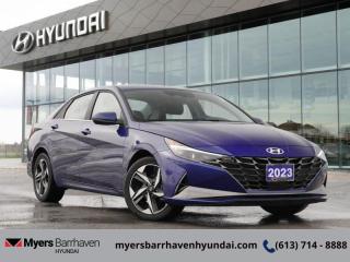 Used 2023 Hyundai Elantra Hybrid Luxury  - Hybrid -  Leather Seats for sale in Nepean, ON