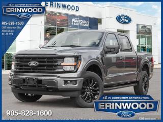 A Refined Powerhouse: 2024 Ford F-150 XLT S/Crew 4X4 in Carbonized Grey Metallic. A versatile Truck with Automatic Transmission and V6 Engine.  The Ford F-150 XLT S/Crew 4X4 boasts premium features like Adjustable Pedals, Blind Spot Monitor, and Navigation System. With a sleek Black Leather Trim interior and advanced safety technology, this Truck offers a luxurious and secure driving experience.  Experience the epitome of strength and sophistication with the 2024 Ford F-150 XLT S/Crew 4X4. From its powerful V6 Engine to the innovative Aerial View Display System, every detail is designed to elevate your journey. Dominate the road with confidence and style in this exceptional Truck.