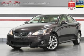 With handsome style, respectable performance, and luxury youd expect from its name, the Lexus IS 250 is a strong performer in its competitive segment. This  2012 Lexus IS 250 is fresh on our lot in Mississauga. <br><br>-PUBLIC OFFER BEFORE WHOLESALE  These vehicles fall outside our parameters for retail. A diamond in the rough these offerings tend to be higher mileage older model years or may require some mechanical work to pass safety  Sold as is without warranty  What you see is what you pay plus tax  Available for a limited time. See disclaimer below.<br> <br>This vehicle is being sold as is, unfit, not e-tested, and is not represented as being in roadworthy condition, mechanically sound, or maintained at any guaranteed level of quality. The vehicle may not be fit for use as a means of transportation and may require substantial repairs at the purchasers expense. It may not be possible to register the vehicle to be driven in its current condition. <br> <br>The 2012 Lexus IS 250 is an ultra-competitive luxury sports-sedan in a crowded field. The IS 250 has beautiful styling and boasts a finely trimmed cabin, solid build quality, and a quiet, isolated ride. Indeed, 2012 Lexus IS 250 is a well-rounded performer with exceptional reliability and value. This  sedan has 243,940 kms. Its  brown in colour  . It has a 6 speed automatic transmission and is powered by a  204HP 2.5L V6 Cylinder Engine.   This vehicle has been upgraded with the following features: Air, Rear Air, Tilt, Cruise, Power Windows, Power Locks, Power Mirrors.