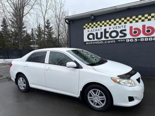 Used 2010 Toyota Corolla ( FULL ÉQUIPE - MANUELLE ) for sale in Laval, QC