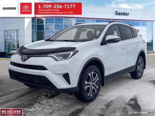 New Price!2016 Toyota RAV4 LE 6-Speed Automatic FWD 2.5L 4-Cylinder SMPIWhiteALL CREDIT APPLICATIONS ACCEPTED! ESTABLISH OR REBUILD YOUR CREDIT HERE. APPLY AT https://steeleadvantagefinancing.com/?dealer=7148 We know that you have high expectations in your car search in NL. So, if youre in the market for a pre-owned vehicle that undergoes our exclusive inspection protocol, stop by Gander Toyota. Were confident we have the right vehicle for you. Here at Gander Toyota, we enjoy the challenge of meeting and exceeding customer expectations in all things automotive.**Market Value Pricing**, Cloth, Air Conditioning, Fabric Seat Trim, Front Bucket Seats, Power windows, Speed control.Certification Program Details: 85 Point inspection Fluid Top Ups Brake Inspection Tire Inspection Oil Change Recall Check Copy Of Carfax ReportSteele Auto Group is the most diversified group of automobile dealerships in Atlantic Canada, with 34 dealerships selling 27 brands and an employee base of over 1000. Sales are up by double digits over last year and the plan going forward is to expand further into Atlantic Canada. PLEASE CONFIRM WITH US THAT ALL OPTIONS, FEATURES AND KILOMETERS ARE CORRECT.Awards:* JD Power Canada Automotive Performance, Execution and Layout (APEAL) StudyReviews:* RAV4 owners typically rave about fuel economy, highway ride quality and noise levels, and semi-sporty handling. The slick and seamless AWD system is a feature favourite in inclement weather, and a just-right amount of ground clearance enables confident tackling of light to moderate trails, without diminishing handling. Upscale touches throughout the cabin are also appreciated, including the RAV4s luxurious dashboard. Source: autoTRADER.ca