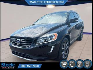 New Price!Onyx Black Metallic 2016 Volvo XC60 T5 | FOR SALE IN FREDERICTON | AWD 6-Speed Automatic with Geartronic 2.5L I5 20V Turbocharged* Market Value Pricing *, AWD.Certification Program Details: 80 Point Inspection Fresh Oil Change Full Vehicle Detail Full tank of Gas 2 Years Fresh MVI Brake through InspectionSteele GMC Buick Fredericton offers the full selection of GMC Trucks including the Canyon, Sierra 1500, Sierra 2500HD & Sierra 3500HD in addition to our other new GMC and new Buick sedans and SUVs. Our Finance Department at Steele GMC Buick are well-versed in dealing with every type of credit situation, including past bankruptcy, so all customers can have confidence when shopping with us!Steele Auto Group is the most diversified group of automobile dealerships in Atlantic Canada, with 47 dealerships selling 27 brands and an employee base of well over 2300.Awards:* IIHS Canada Top Safety Pick+Reviews:* Owners tend to rave about a safe, solid and planted driving feel, a comfortable and peaceful cabin, comfortable seats and an ideal blend of utility, performance and fuel economy. Unique styling, largely held as tastefully understated, appealed to many shoppers as well. Notably, the effectiveness of the AWD system and headlights are highly rated in the owners community. Source: autoTRADER.ca