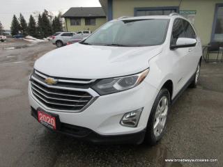 Used 2020 Chevrolet Equinox ALL-WHEEL DRIVE PREMIER-VERSION 5 PASSENGER 1.5L - TURBO.. LEATHER.. HEATED SEATS.. POWER TAILGATE.. BACK-UP CAMERA.. BLUETOOTH SYSTEM.. for sale in Bradford, ON