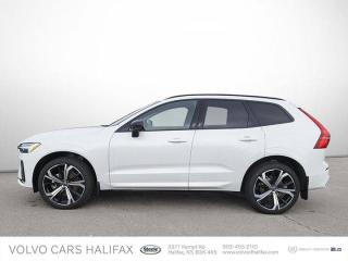 Boasts 28 Highway MPG and 22 City MPG! This Volvo XC60 delivers a Intercooled Turbo Gas/Electric I-4 2.0 L/120 engine powering this Automatic transmission. WHEELS: 21 5-DOUBLE SPOKE BLACK DIAMOND CUT ALLOY -inc: Tires: 255/40R21, PROTECTION PACKAGE -inc: floor trays for 4 seating positions, centre tunnel cover, reversible trunk liner and HMI polishing cloth, Brushed Stainless Steel Bumper Cover, First Aid Kit, LUGGAGE COVER.*This Volvo XC60 Comes Equipped with These Options *CRYSTAL WHITE PEARL METALLIC, CHARCOAL, NAPPA LEATHER UPHOLSTERY, BOWERS & WILKINS PREMIUM SOUND SYSTEM, Window Grid Diversity Antenna, Wheels: 20 5-Y Spoke Black Diamond Cut Alloy, Valet Function, Trunk/Hatch Auto-Latch, Trip Computer, Transmission: 8-Speed Geartronic Automatic, Transmission w/Driver Selectable Mode, Geartronic Sequential Shift Control and Oil Cooler.* Visit Us Today *Stop by Volvo of Halifax located at 3377 Kempt Road, Halifax, NS B3K-4X5 for a quick visit and a great vehicle!