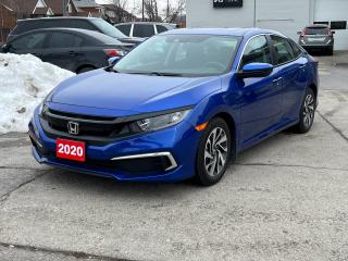 Used 2020 Honda Civic EX Sedan - Power Sun Roof - Alloy Wheels - Power Drivers Seat - One Owner - Clean Carfax No Accidents for sale in North York, ON