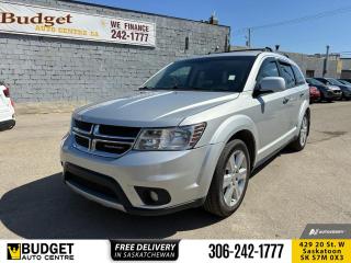 <b>Leather Seats,  Bluetooth,  Heated Seats,  Heated Steering Wheel,  Premium Sound Package!</b><br> <br>    Practicality is the name of the game when creating a family transporter, and this Dodge Journey has it in spades. This  2014 Dodge Journey is for sale today. <br> <br>Theres no better crossover to take you on an adventure than this Dodge Journey. Its the ultimate combination of form and function, a rare blend of versatility, performance, and comfort. With loads of technology, theres entertainment for everyone. Its time to go - your Journey awaits. This  SUV has 193,818 kms. Its  silver in colour  . It has a 6 speed automatic transmission and is powered by a  283HP 3.6L V6 Cylinder Engine.   This vehicle has been upgraded with the following features: Leather Seats,  Bluetooth,  Heated Seats,  Heated Steering Wheel,  Premium Sound Package,  Remote Start. <br> To view the original window sticker for this vehicle view this <a href=http://www.chrysler.com/hostd/windowsticker/getWindowStickerPdf.do?vin=3C4PDDFG4ET281986 target=_blank>http://www.chrysler.com/hostd/windowsticker/getWindowStickerPdf.do?vin=3C4PDDFG4ET281986</a>. <br/><br> <br>To apply right now for financing use this link : <a href=https://www.budgetautocentre.com/used-cars-saskatoon-financing/ target=_blank>https://www.budgetautocentre.com/used-cars-saskatoon-financing/</a><br><br> <br/><br><br> Budget Auto Centre has been a trusted name in the Automotive industry for over 40 years. We have built our reputation on trust and quality service. With long standing relationships with our customers, you can trust us for advice and assistance on all your automotive needs. </br>

<br> With our Credit Repair program, and over 250+ well-priced used vehicles in stock, youll drive home happy. We are driven to ensure the best in customer satisfaction and look forward working with you. </br> o~o