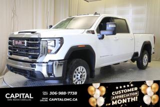 This 2024 GMC Sierra 2500HD in Summit White is equipped with 4WD and Turbocharged Diesel V8 6.6L/ engine.Check out this vehicles pictures, features, options and specs, and let us know if you have any questions. Helping find the perfect vehicle FOR YOU is our only priority.P.S...Sometimes texting is easier. Text (or call) 306-988-7738 for fast answers at your fingertips!Dealer License #914248Disclaimer: All prices are plus taxes & include all cash credits & loyalties. See dealer for Details.