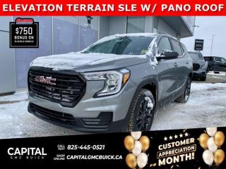 This 2024 GMC Terrain Elevation edition comes fully equipped with the Elevation Package, SkyScape power sunroof, 360 CAM, Remote Start, Heated Seats and so much more! CALL NOWAsk for the Internet Department for more information or book your test drive today! Text 365-601-8318 for fast answers at your fingertips!AMVIC Licensed Dealer - Licence Number B1044900Disclaimer: All prices are plus taxes and include all cash credits and loyalties. See dealer for details. AMVIC Licensed Dealer # B1044900