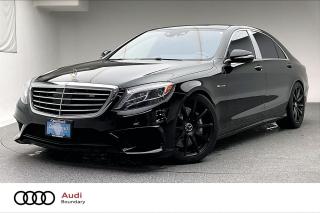Used 2015 Mercedes-Benz S63 AMG 4MATIC Sedan for sale in Burnaby, BC