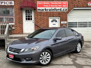 Used 2015 Honda Accord EX-L HTD Leather Sunroof Bluetooth Backup Cam XM for sale in Bowmanville, ON