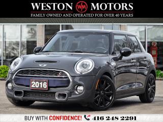 Used 2016 MINI Cooper S *LEATHER*PANROOF*NAVI*HEATED SEAT*POWER GROUP!!** for sale in Toronto, ON