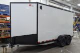 2024 Canadian Trailer Company 7x14 V Nose Cargo Trailer Aluminum Tandem Axle Photo9