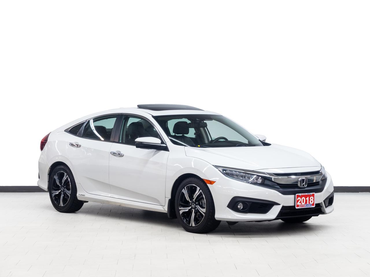 2018 Honda Civic TOURING | Nav | Leather | Sunroof | ACC | CarPlay