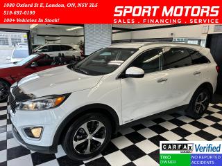 Used 2017 Kia Sorento EX V6 7 Passenger AWD+Remote Start+CLEAN CARFAX for sale in London, ON