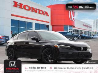 Used 2022 Honda Civic Sport HEATED SEATS | REARVIEW CAMERA | APPLE CARPLAY™/ANDROID AUTO™ for sale in Cambridge, ON