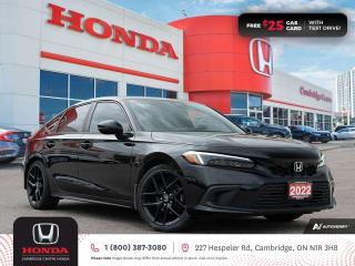 Used 2022 Honda Civic Sport HEATED SEATS | REARVIEW CAMERA | APPLE CARPLAY™/ANDROID AUTO™ for sale in Cambridge, ON