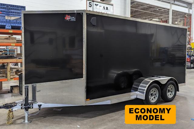 2024 Canadian Trailer Company 7x14 V-Nose Cargo Trailers Economy Model Photo1
