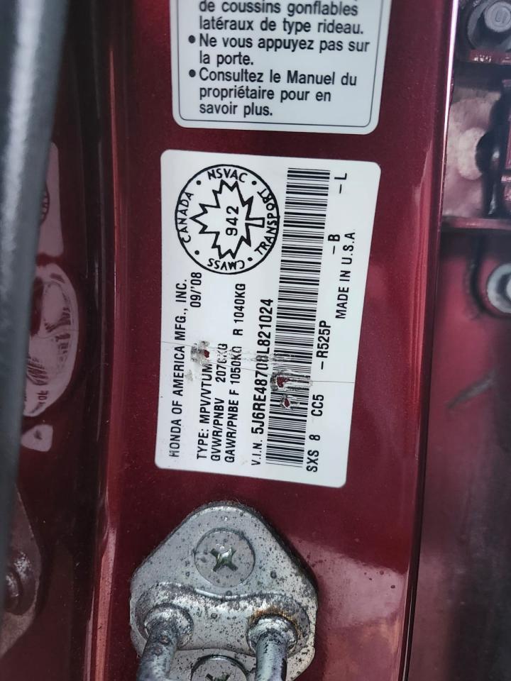 2008 Honda CR-V 4WD 5dr EX-L Photo