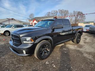 <p>2016 Dodge Ram Sport model. 4x4 Quad cab 5.7 Hemi with tow package. All highway km very clean and beautiful truck. Comes fully certified. Please contact us for a test drive at 7057680468.</p>