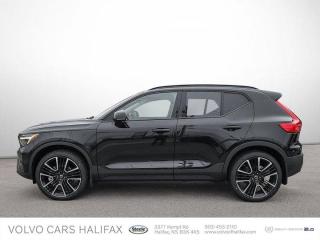 Boasts 30 Highway MPG and 23 City MPG! This Volvo XC40 delivers a Intercooled Turbo Gas/Electric I-4 2.0 L/120 engine powering this Automatic transmission. ONYX BLACK METALLIC, FRONT & REAR MUD FLAPS, CHARCOAL, LEATHER SEATING SURFACES.*This Volvo XC40 Comes Equipped with These Options *Window Grid Diversity Antenna, Wheels: 20 5-Double Spoke Black Diamond-Cut Alloy, Volvo Cars App w/4 Year Subscription Emergency Sos, Voice Activated Dual Zone Front Automatic Air Conditioning, Valet Function, Trunk/Hatch Auto-Latch, Trip Computer, Transmission: 8-Speed Geartronic Automatic, Transmission w/Driver Selectable Mode and Geartronic Sequential Shift Control, Tracker System.* Stop By Today *Test drive this must-see, must-drive, must-own beauty today at Volvo of Halifax, 3377 Kempt Road, Halifax, NS B3K-4X5.
