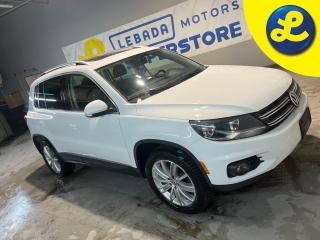 Used 2017 Volkswagen Tiguan Comfortline AWD * Leather * Power PanoSunroof * Power Tailgate * Android Auto/Apple CarPlay/Mirror Link * Rear View Camera * Heated Seats * Leather St for sale in Cambridge, ON