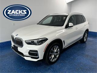 2023 BMW X5 xDrive40i xDrive40i AWD Certified. 8-Speed Automatic Sport AWD Alpine White 3.0L I6 DOHC 24V TwinPower Turbo<br>Odometer is 8385 kilometers below market average!<br><br>Black Black Sensafin W/ Decor Stitch, Active Cruise Control w/Stop & Go, Active Lane Keep Assist, Advanced Driver Assistance Package, AM/FM radio: SiriusXM, Android Auto, Apple CarPlay, Automatic 4-Zone Climate Control, Automatic temperature control, BMW Drive Recorder, Comfort Access, Connected Package Professional, Driving Assistant Professional, Electric Seats w/Driver Memory, Evasion Aid, Exterior Parking Camera Rear, Front & Rear Heated Seats, Front Cross Traffic Warning, Front Sport Bucket Seats, Head-Up Display, Heated steering wheel, HiFi Sound System, Lumbar Support, Navigation System, Parking Assistant Plus w/Surround View, Power adjustable front head restraints, Power driver seat, Power windows, Premium Essential Package, Rain sensing wipers, Rear window wiper, Remote keyless entry, Side Sunshades, SiriusXM Satellite Radio, Sky Lounge Panoramic Glass Sunroof, Spoiler, Sport steering wheel, Steering & Lane Control, Telescoping steering wheel, Traffic Jam Assistant, Turn signal indicator mirrors, Wheels: 20 x 9 V-Spoke Ferric Grey Burnished, WiFi Hotspot, Wireless Device Charging.<br><br>Certification Program Details: Fully Reconditioned | Fresh 2 Yr MVI | 30 day warranty* | 110 point inspection | Full tank of fuel | Krown rustproofed | Flexible financing options | Professionally detailed<br><br>This vehicle is Zacks Certified! Youre approved! We work with you. Together well find a solution that makes sense for your individual situation. Please visit us or call 902 843-3900 to learn about our great selection.<br><br>With 22 lenders available Zacks Auto Sales can offer our customers with the lowest available interest rate. Thank you for taking the time to check out our selection!