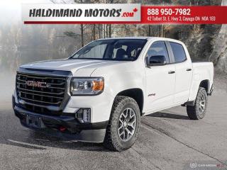 Used 2022 GMC Canyon 4WD AT4 w/Leather for sale in Cayuga, ON