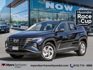 <b>Heated Seats,  Apple CarPlay,  Android Auto,  Heated Steering Wheel,  Adaptive Cruise Control!</b><br> <br> <br> <br>  Hyundai wanted to make the incredible Tucson even better, and they exceeded in every measure. <br> <br>This 2024 Hyundai Tucson was made with eye for detail. From subtle surprises to bold design features, every part of this 2024 Hyundai Tucson is a treat. Stepping into the interior feels like a step right into the future with breathtaking technology and luxury that will make your smartphone jealous. Add on an intelligently capable chassis and drivetrain and you have the SUV of the future, ready for you today.<br> <br> This deep sea blue SUV  has an automatic transmission and is powered by a  187HP 2.5L 4 Cylinder Engine.<br> <br> Our Tucsons trim level is Preferred. This amazing crossover SUV features a full-time all-wheel-drive system, and is decked with a great number of standard features such as heated front seats, a heated leather-wrapped steering wheel, proximity keyless entry with push button start, remote engine start, and a 10.25-inch infotainment screen bundled with Apple CarPlay and Android Auto, with a 6-speaker audio system. Occupant safety is assured, thanks to adaptive cruise control, blind spot detection, lane keep assist with lane departure warning, forward collision avoidance with pedestrian and cyclist detection, and a rear view camera. Additional features include LED headlights with automatic high beams, towing equipment with trailer sway control, and even more. This vehicle has been upgraded with the following features: Heated Seats,  Apple Carplay,  Android Auto,  Heated Steering Wheel,  Adaptive Cruise Control,  Blind Spot Detection,  Lane Keep Assist.  This is a demonstrator vehicle driven by a member of our staff, so we can offer a great deal on it.<br><br> <br/> See dealer for details. <br> <br><br> Come by and check out our fleet of 30+ used cars and trucks and 90+ new cars and trucks for sale in Ottawa.  o~o