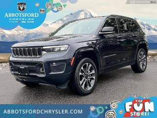 Used 2023 Jeep Grand Cherokee Overland  - Sunroof -  Cooled Seats - $241.76 /Wk for sale in Abbotsford, BC