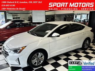 Used 2020 Hyundai Elantra Preferred+Remote Start+LED Lights+BSM+CLEAN CARFAX for sale in London, ON
