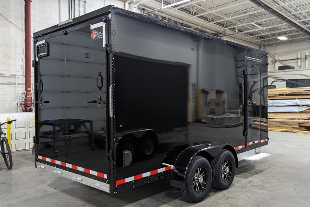 2024 Canadian Trailer Company 7x16 V-Nose Cargo Trailer Aluminum Tandem Axle Photo4