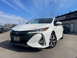 Used 2018 Toyota Prius AUTO HYBRID PLUG-IN NO ACCIDENT BLID SPOT ALERT, for sale in Oakville, ON