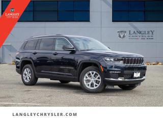 <p><strong><span style=font-family:Arial; font-size:18px;>Begin your journey into automotive excellence by exploring our expansive selection of vehicles! Today, we are thrilled to present to you the 2023 Jeep Grand Cherokee L Limited, a symbol of rugged elegance and unmatched performance..</span></strong></p> <p><strong><span style=font-family:Arial; font-size:18px;>This SUV is not just a mode of transportation, its a statement of who you are and what you stand for..</span></strong> <br> This Grand Cherokee L Limited is a used vehicle, but with only 12371 km on the odometer, its barely been broken in and still offers a nearly new car experience.. Our Jeep is accident-free, giving you peace of mind and assurance of its pristine condition.</p> <p><strong><span style=font-family:Arial; font-size:18px;>The exterior, a stunning shade of blue, radiates a bold and adventurous spirit..</span></strong> <br> Inside, youll find a luxurious black interior, meticulously crafted to provide comfort and convenience.. From the power windows and steering to the automatic temperature control, every feature is designed to enhance your driving experience.</p> <p><strong><span style=font-family:Arial; font-size:18px;>Under the hood, youll find a potent 3.6L 6-cylinder engine coupled with an 8-speed automatic transmission, offering smooth, responsive power delivery..</span></strong> <br> The Jeep Grand Cherokee L Limited is equipped with a range of safety and convenience features like ABS brakes, adaptive cruise control, and a navigation system.. It also comes with a host of premium amenities such as a spoiler, traction control, and an impressive audio memory system.</p> <p><strong><span style=font-family:Arial; font-size:18px;>This Jeep doesnt just excel on the road; it also provides a superior in-cabin experience..</span></strong> <br> The front dual-zone A/C, fully automatic headlights, and heated door mirrors are just a few of the features that set it apart.. And with seating for seven, including a reclining 3rd row seat, everyone can ride in comfort and style.</p> <p><strong><span style=font-family:Arial; font-size:18px;>Heres a fun fact: The L in the Grand Cherokee L stands for Long, referring to its extended length for added passenger and cargo space..</span></strong> <br> This makes it the perfect choice for families or anyone needing extra room.. At Langley Chrysler, we dont just want you to love your car; we want you to love buying it! Thats why we offer a transparent, hassle-free buying experience.</p> <p><strong><span style=font-family:Arial; font-size:18px;>So why wait? Come down to Langley Chrysler today and discover the 2023 Jeep Grand Cherokee L Limited..</span></strong> <br> Experience the perfect blend of power, luxury, and rugged charm that only a Jeep can provide</p>Documentation Fee $968, Finance Placement $628, Safety & Convenience Warranty $699

<p>*All prices plus applicable taxes, applicable environmental recovery charges, documentation of $599 and full tank of fuel surcharge of $76 if a full tank is chosen. <br />Other protection items available that are not included in the above price:<br />Tire & Rim Protection and Key fob insurance starting from $599<br />Service contracts (extended warranties) for coverage up to 7 years and 200,000 kms starting from $599<br />Custom vehicle accessory packages, mudflaps and deflectors, tire and rim packages, lift kits, exhaust kits and tonneau covers, canopies and much more that can be added to your payment at time of purchase<br />Undercoating, rust modules, and full protection packages starting from $199<br />Financing Fee of $500 when applicable<br />Flexible life, disability and critical illness insurances to protect portions of or the entire length of vehicle loan</p>