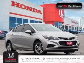 Used 2017 Chevrolet Cruze LT AUTO for sale in Cambridge, ON