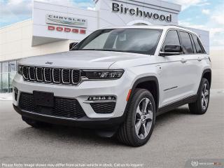 New 2023 Jeep Grand Cherokee 4xe Limited DEMO SPECIAL | CommandView dual–pane panoramic sunroof for sale in Winnipeg, MB