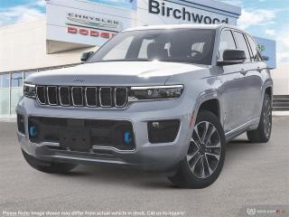 New 2023 Jeep Grand Cherokee 4xe Overland Advanced ProTech Group III | Uconnect 5 NAV with 10.1–inch display for sale in Winnipeg, MB