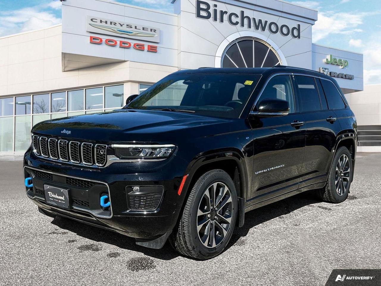 New 2023 Jeep Grand Cherokee 4xe Overland PLUG IN HYBRID for sale in Winnipeg, MB