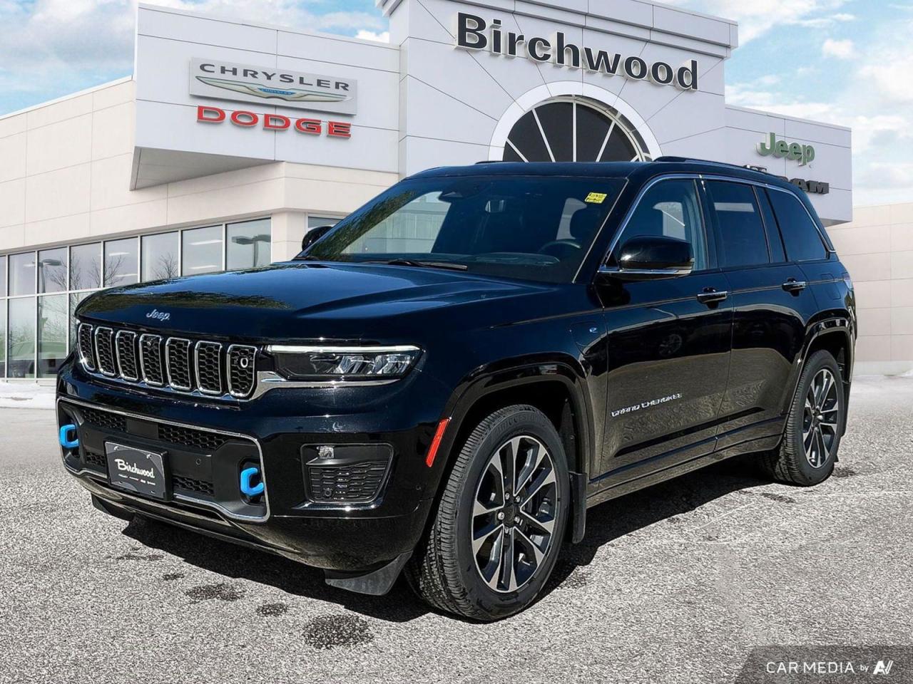 New 2023 Jeep Grand Cherokee 4xe Overland PLUG IN HYBRID for sale in Winnipeg, MB