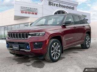 New 2023 Jeep Grand Cherokee 4xe Overland for sale in Winnipeg, MB