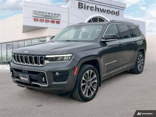 Used 2022 Jeep Grand Cherokee L Overland | Surround View | NAV | 6 Seater for sale in Winnipeg, MB