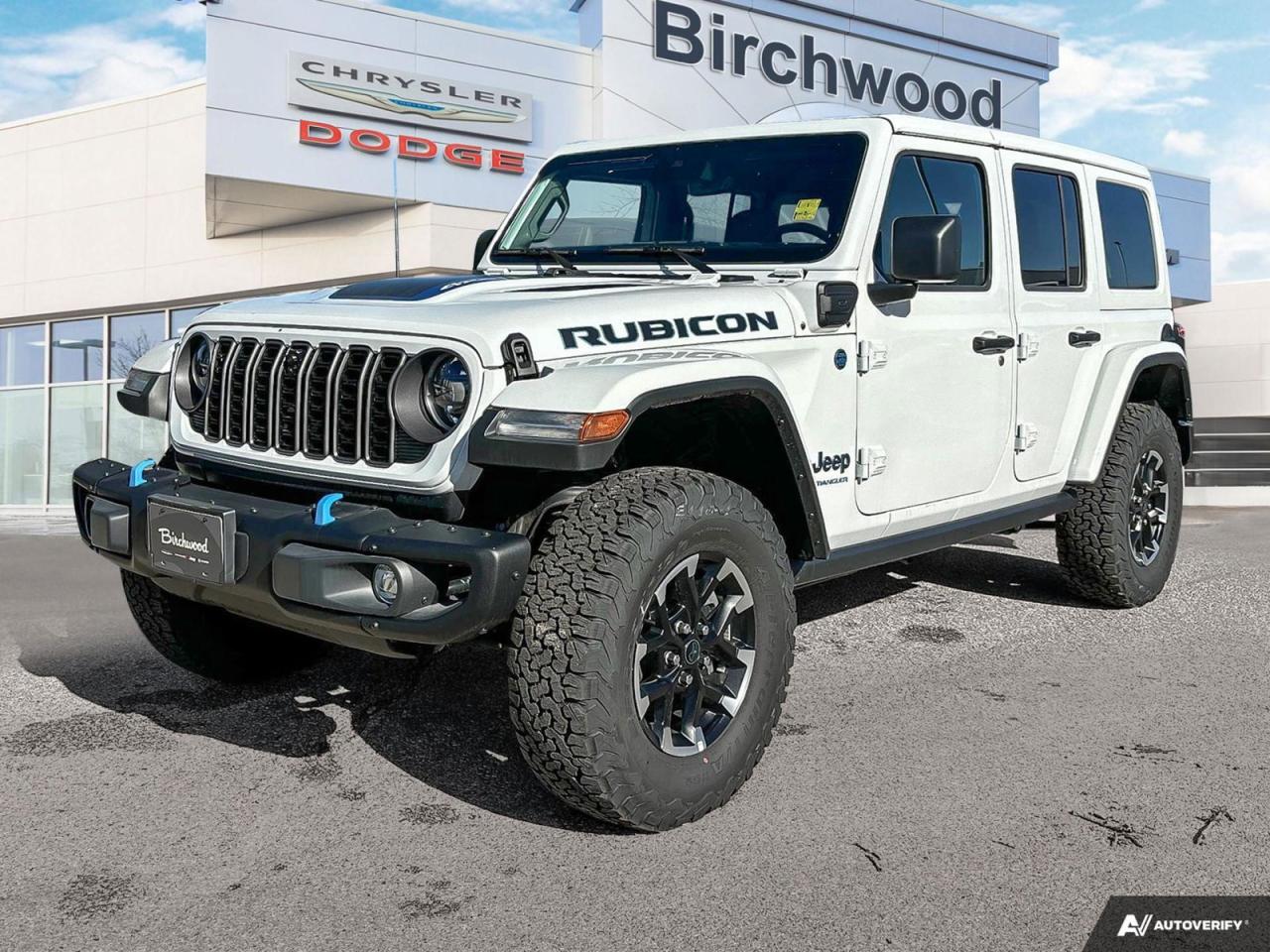 New 2024 Jeep Wrangler Rubicon X Uconnect 5W with 12.3–inch display | Apple CarPlay capable for sale in Winnipeg, MB